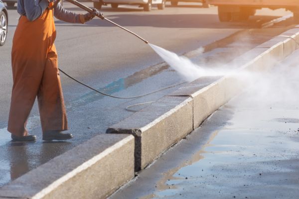 Commercial Concrete Cleaning in Broken Arrow