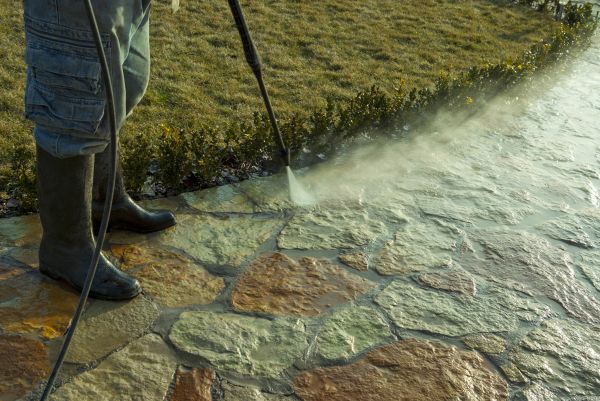 Cost of Stone Power Washing in Broken Arrow