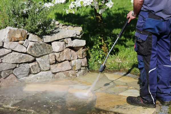 Cost of Stone Exterior Cleaning in Broken Arrow