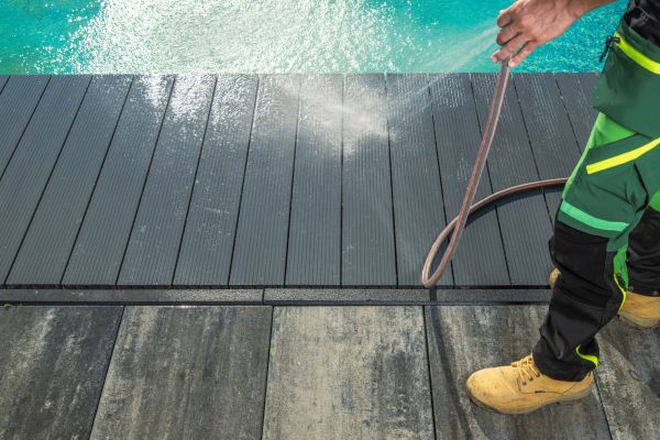 Cost of Pool Area Pressure Cleaning in Broken Arrow