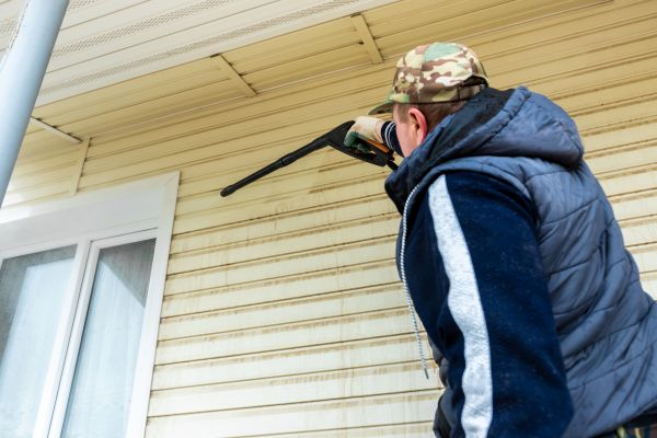 Cost of Vinyl Siding Pressure Cleaning in Broken Arrow