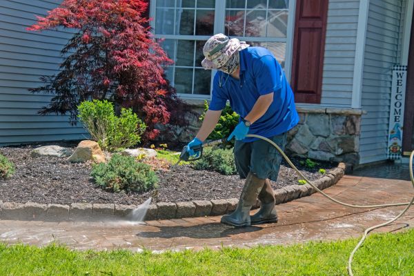 Cost of Brick Walkway Cleaning in Broken Arrow