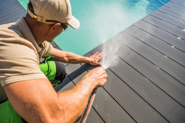 Cost of Pool Area Power Washing in Broken Arrow